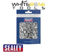 Sealey Stainless Steel Full Nut M8 x 1.25 pitch, DIN 934 - Pack of 100