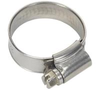 Sealey Stainless Steel Hose Clips 22mm - 32mm Pack of 10