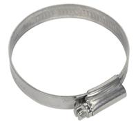 Sealey Stainless Steel Hose Clips 44mm - 64mm Pack of 10