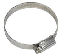 Sealey Stainless Steel Hose Clips 51mm - 70mm Pack of 10