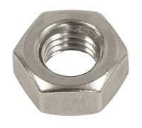 Sealey Stainless Steel Nut M10 Pack of 50 Conforms to DIN 934 SSN10
