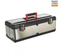 Stainless Steel Toolbox 660mm with Tote Tray