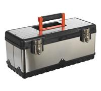 Sealey AP505S Stainless Steel Toolbox 505Mm With Tote Tray