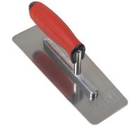 Sealey Venetian Plastering Trowel T8012 – 240mm Stainless Steel, Rubber Handle, Aluminium Foot