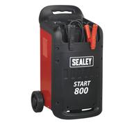 Sealey Starter/Charger Polarity Protected 800/110Amp 12V 24V 400V START800