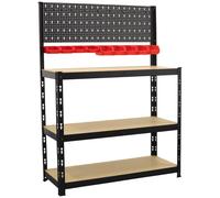 Sealey Steel Frame Workbench and Pegboard 1m