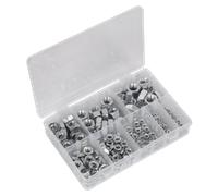 Sealey AB046SN Steel Nut Assortment 255Pc M4-M16 Metric