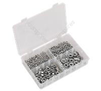 Sealey Steel Nut Assortment M5-M10 370pc