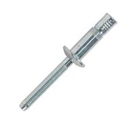 Sealey Steel Structural Rivets MB6332 - Zinc Plated 6.3 x 32mm - Pack of 100