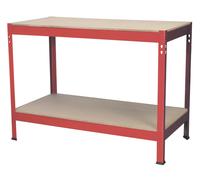 Sealey AP1210 Workbench 1.2M Steel Wooden Top