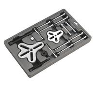 Sealey Steering Wheel & Harmonic Balancer Puller Set 18Pc Ps977