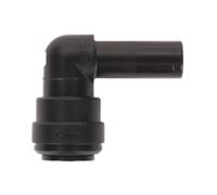John Guest Pushfit 12mm Plug In Stem Elbow - PM221212E (Pack of 5) in Black John Guest Black