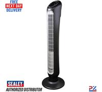 Sealey STF43Q 43” Quiet Tower Fan High Performance Oscillating Cooling