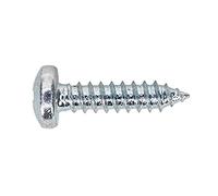 Sealey STPP4819 Self Tapping Screw 4.8 x 19mm Pan Head Pozi Zinc DIN 7981CZ Pack of 100