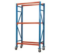 Sealey STR007 2-Level Mobile Tyre Rack 200kg Capacity Per Level