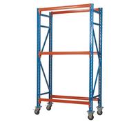 Sealey STR007 2-Level Mobile Tyre Rack 200Kg Capacity Per Level