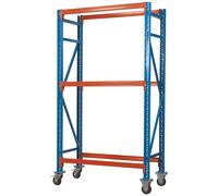Sealey 2-Level Mobile Tyre Rack 200kg Capacity Per Level STR007