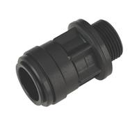 Sealey Straight Adaptor 22mm 3/4"BSP Pack of 2 (Speedfit-PM012216E) CAS22SA