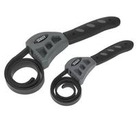 Sealey Strap Wrench Set 2Pc Ak6408
