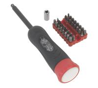 Sealey STS100 Premier Digital Torque Screwdriver Set 1/4"Sq Drive 2-10Nm 34pc