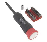 Sealey STS100 Torque Screwdriver Set 34Pc 2-10Nm 1/4inSq Drive