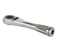Sealey Stubby 1/4" Hex Screwdriver Bit Holder Stainless Ratchet Wrench, AK6962