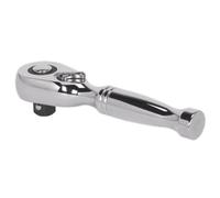 Sealey AK661S Stubby Ratchet Wrench 3/8inSq Drive Pear-Head Flip Reverse