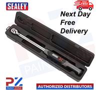 Sealey STW306 1/2"Sq Drive Digital Torque Wrench with Angle Function 20-200Nm