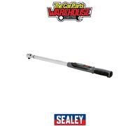 Sealey Torque Wrench Premier Digital Angle 1/2" Sq Drive 30-340 Nm (22-250 lb.ft)