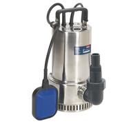 Sealey Submersible Stainless Water Pump Automatic 250L/min 230V WPS250A
