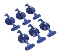 Sealey Suction Clamp Set, 81mm x 258mm x 193mm, Blue, 6 Pieces - RE006