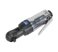 Sealey Air Ratchet Wrench SA230 1/4" Drive Super Stubby