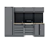 Sealey Superline Black Storage System Rubber Wood Worktop 2.64m APMSBESTACK02W