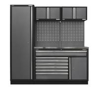 Sealey Superline Pro 1.96M Storage System Stainless Steel Worktop Apmsstack10Ss