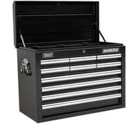 Sealey Superline Pro 10 Drawer Heavy Duty Tool Chest Black