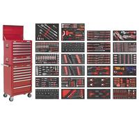 Sealey Superline PRO® 14 Drawer Tool Chest Combination with 447pc Tool Kit - SPTCOMBO3R