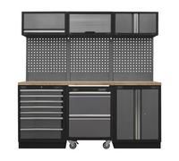 Superline PRO® 2.04m Storage System - Pressed Wood Worktop