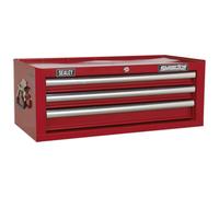 Sealey Add-On Chest 3 Drawer with Ball Bearing Runners - Red Tool Chest AP33339