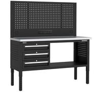 Sealey Superline Pro 3 Drawer Modular Workbench and Pegboard 1.52m