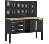 Sealey Superline Pro 3 Drawer Modular Workbench and Pegboard 1.52m