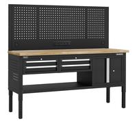 Sealey Superline Pro 4 Drawer Modular Workbench and Pegboard 1.83m
