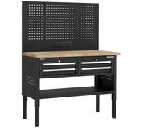Sealey Superline PRO® Modular Workbench with 4 Drawers Wooden Worktop Adjustable Height 1265mm - APMWB50COMBO2W