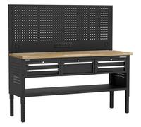 Sealey Superline Pro 5 Drawer Modular Workbench and Pegboard 1.83m