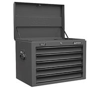Sealey Superline Pro Topchest 5 Drawer with Ball-Bearing Slides - Grey/Black