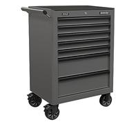 Sealey Rollcab 7 Drawer with Ball-Bearing Slides - Grey/Black