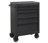 Sealey Superline PRO® Black Edition Rollcab with 5 Soft Close Drawers 680mm