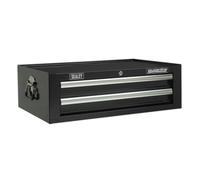 Sealey AP26029TB Mid-Box 2 Drawer With Ball-Bearing Slides - Black
