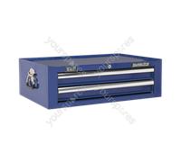 Sealey Superline PRO® Mid-Box Tool Chest 2 Drawer - Blue