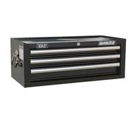 Sealey Superline PRO® Mid-Box Tool Chest 3 Drawer - Black AP33339B