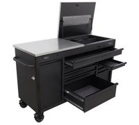 Sealey Superline PRO® Mobile Tool Cabinet with Power Tool Charging Drawer 1600mm